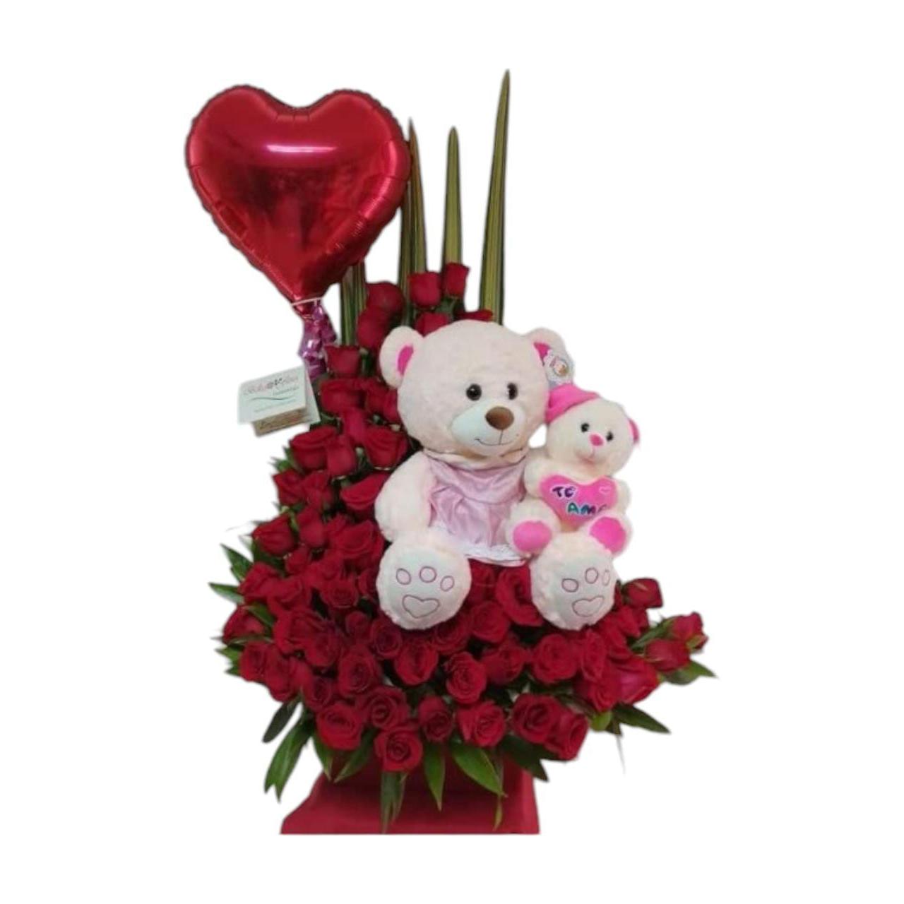 Arreglos en rosas rojas 28