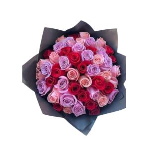 Buchón de rosas surtidas 07